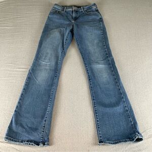 Levi’s Women’s 512 perfectly slimming bootcut Size 6/30 Inseam Med Wash  Studded